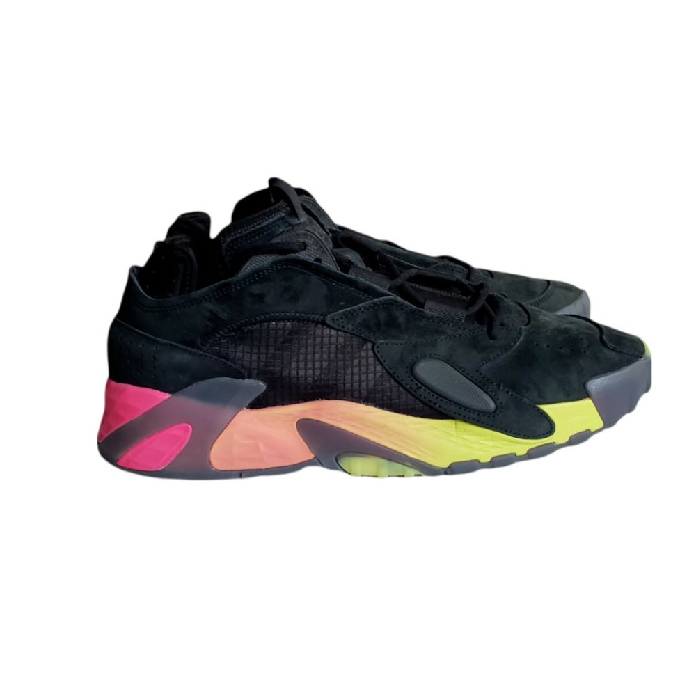 Adidas Streetball EF1906 Multicolor Black Pink Yellow Mens SZ 14 Basketball Shoe